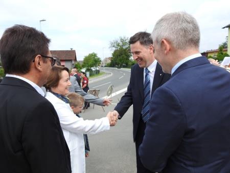 Uradna predaja obnovljene ceste Razkrižje – MP Gibina svojemu namenu 4